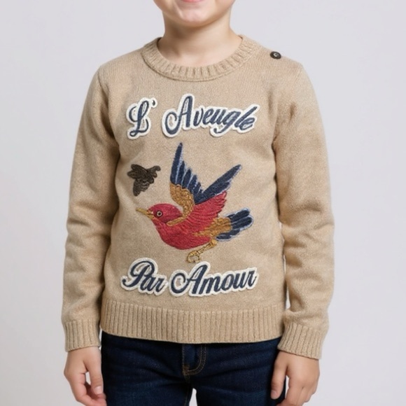 Gucci Cashmere Boys 6Y Sweater - Picture 1 of 7